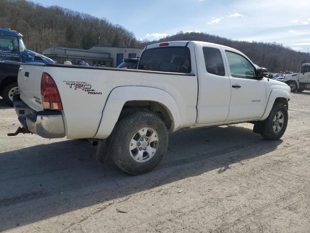 5TETU62N35Z025592 - 2005 TOYOTA TACOMA PRERUNNER ACCESS CAB WHITE photo 3