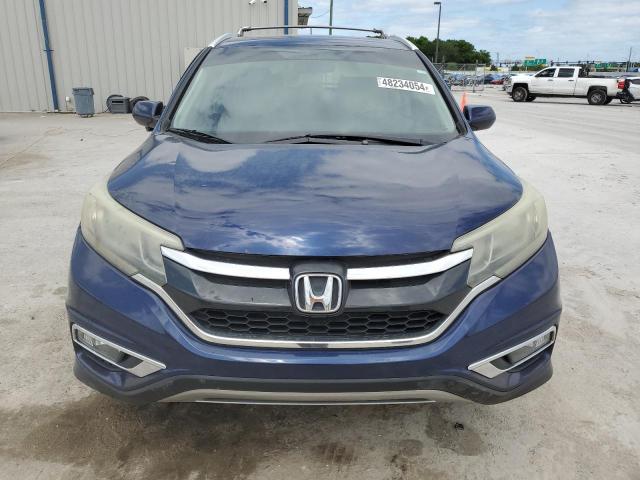 2HKRM3H58GH533756 - 2016 HONDA CR-V EX BLUE photo 5