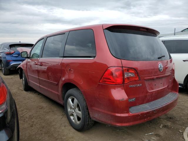 2V8HW34169R558772 - 2009 VOLKSWAGEN ROUTAN SE RED photo 2