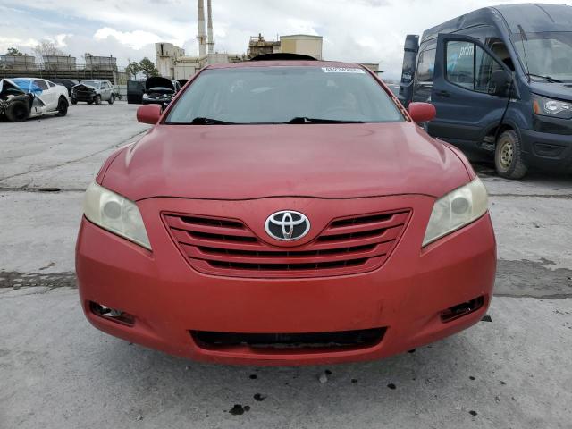 4T1BE46K97U065549 - 2007 TOYOTA CAMRY CE RED photo 5