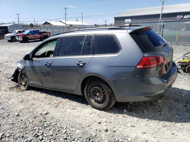 3VWA17AU9GM519905 - 2016 VOLKSWAGEN GOLF SPORT S GRAY photo 2