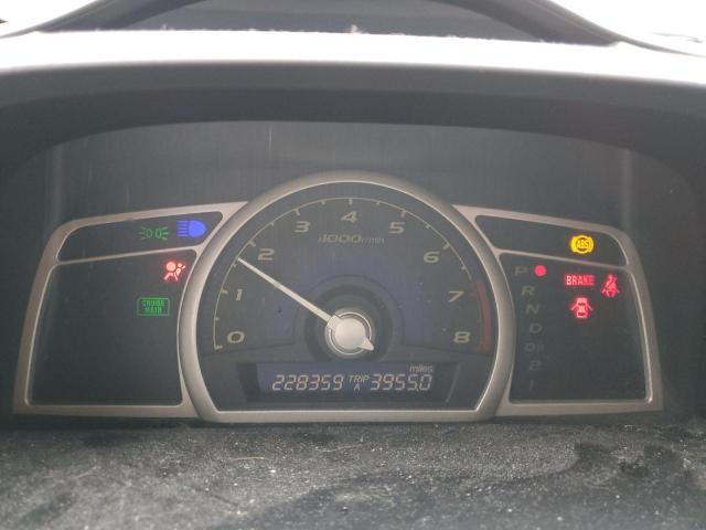 1HGFA16988L050370 - 2008 HONDA CIVIC EXL შავი ფოტო 9