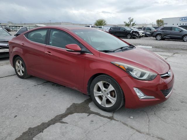 5NPDH4AE9GH732944 - 2016 HYUNDAI ELANTRA SE BURGUNDY photo 4