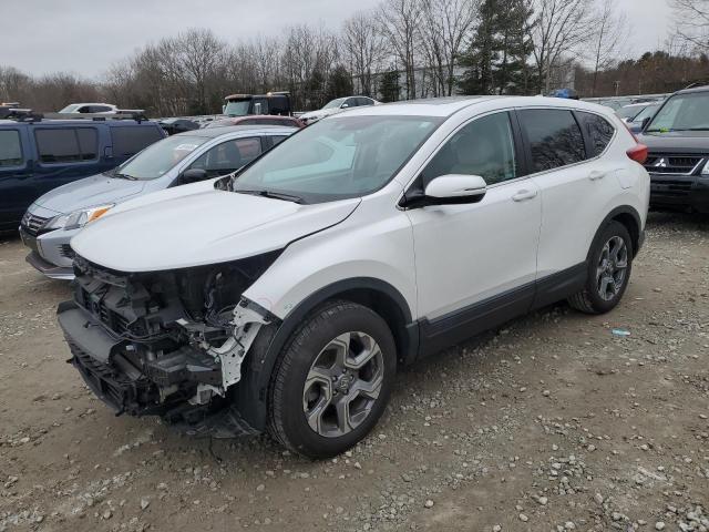 2HKRW2H52KH635132 - 2019 HONDA CR-V EX WHITE photo 1