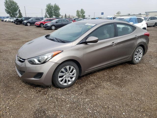 5NPDH4AE0DH453295 - 2013 HYUNDAI ELANTRA GLS BROWN photo 1