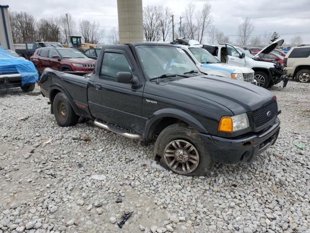 1FTYR11U53PB51704 - 2003 FORD RANGER BLACK photo 4