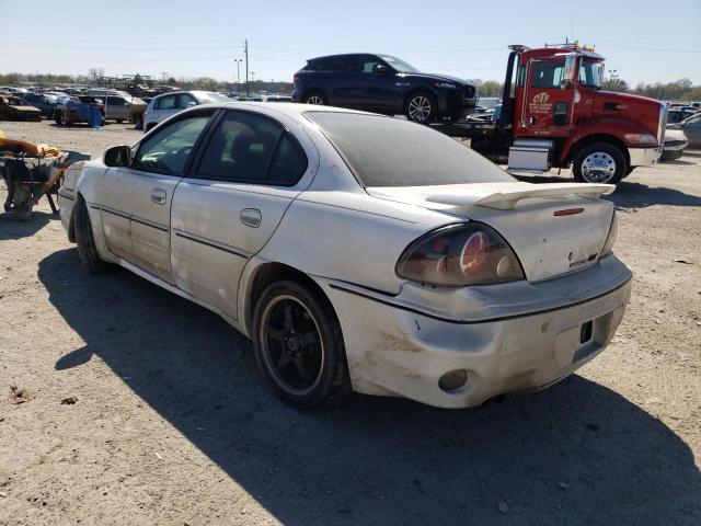 1G2NW52E8XM849455 - 1999 PONTIAC GRAND AM GT WHITE photo 2