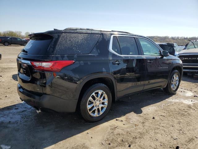 1GNERGKW6KJ100940 - 2019 CHEVROLET TRAVERSE LT BLACK photo 3