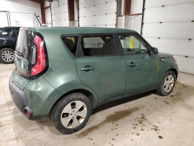 KNDJN2A2XE7043941 - 2014 KIA SOUL GREEN photo 3