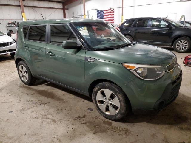 KNDJN2A2XE7043941 - 2014 KIA SOUL GREEN photo 4