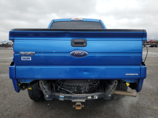 1FTEW1CM5EFA08320 - 2014 FORD F150 SUPERCREW BLUE photo 6