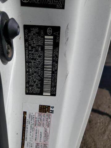 JTKDE177750055301 - 2005 TOYOTA SCION TC WHITE photo 12