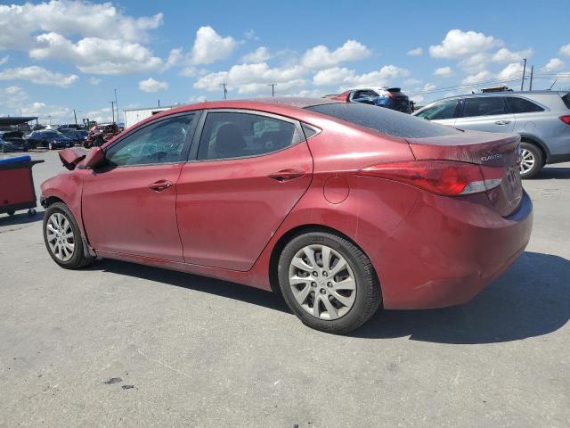 KMHDH4AEXDU535715 - 2013 HYUNDAI ELANTRA GLS RED photo 2