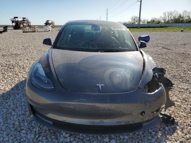 5YJ3E1EA8PF672406 - 2023 TESLA MODEL 3 SILVER photo 5