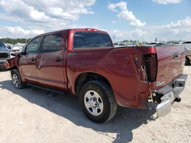 5TFEM5F17AX014932 - 2010 TOYOTA TUNDRA CREWMAX SR5 RED photo 2