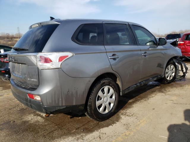 JA4AD2A30EZ008688 - 2014 MITSUBISHI OUTLANDER ES GRAY photo 3