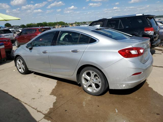 1G1BF5SM9H7230975 - 2017 CHEVROLET CRUZE PREMIER SILVER photo 2