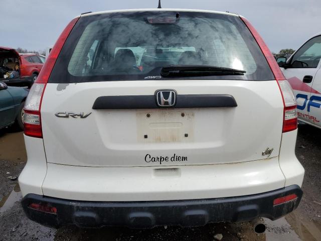 5J6RE48348L037491 - 2008 HONDA CR-V LX WHITE photo 6