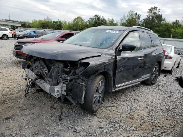 5N1DR2MM4JC608020 - 2018 NISSAN PATHFINDER S BLACK photo 1