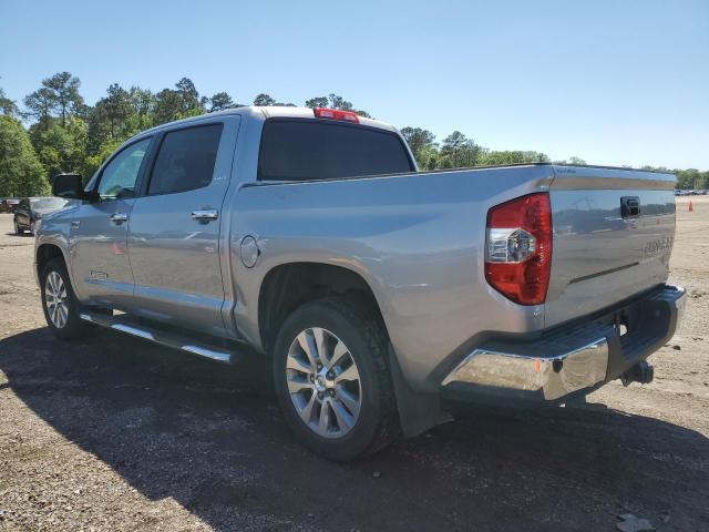 5TFFY5F15EX173172 - 2014 TOYOTA TUNDRA CREWMAX LIMITED SILVER photo 2