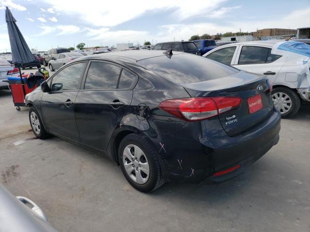 3KPFK4A75HE150034 - 2017 KIA FORTE LX BLACK photo 2