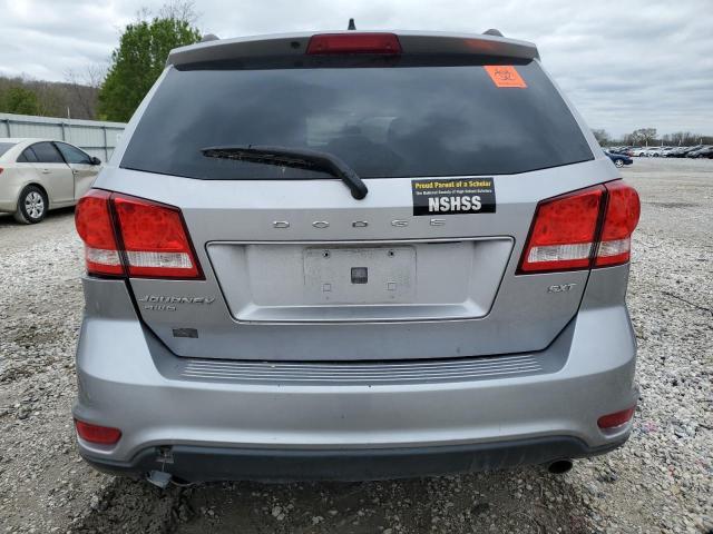 3C4PDDBG0GT154743 - 2016 DODGE JOURNEY SXT SILVER photo 6