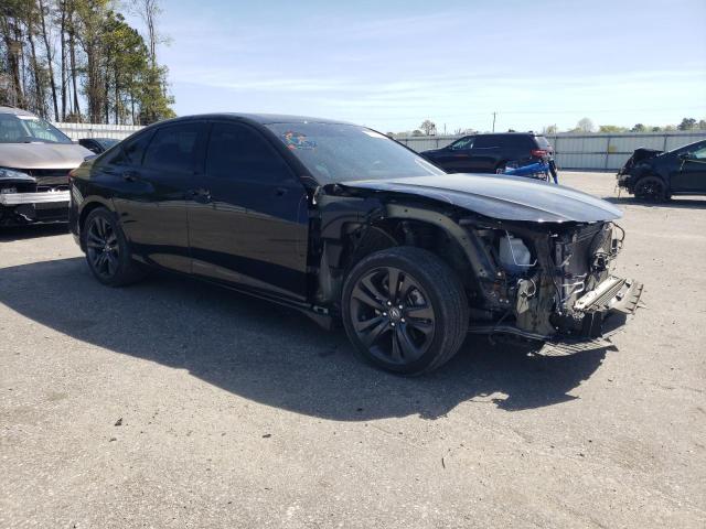 19UUB5F56MA011680 - 2021 ACURA TLX TECH A BLACK photo 4