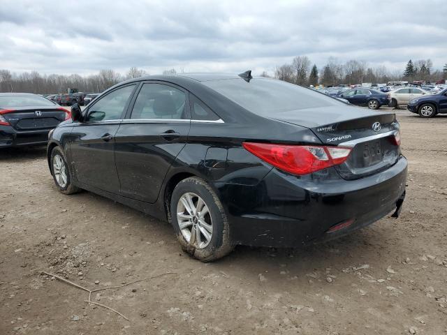 5NPEB4AC6DH769627 - 2013 HYUNDAI SONATA GLS BLACK photo 2