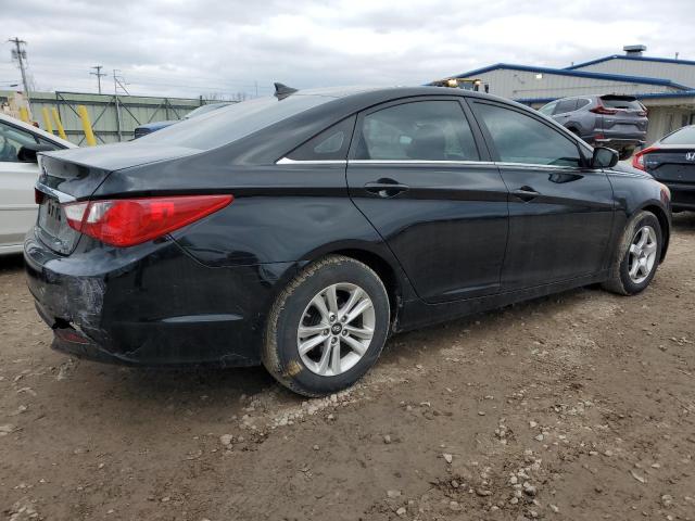 5NPEB4AC6DH769627 - 2013 HYUNDAI SONATA GLS BLACK photo 3