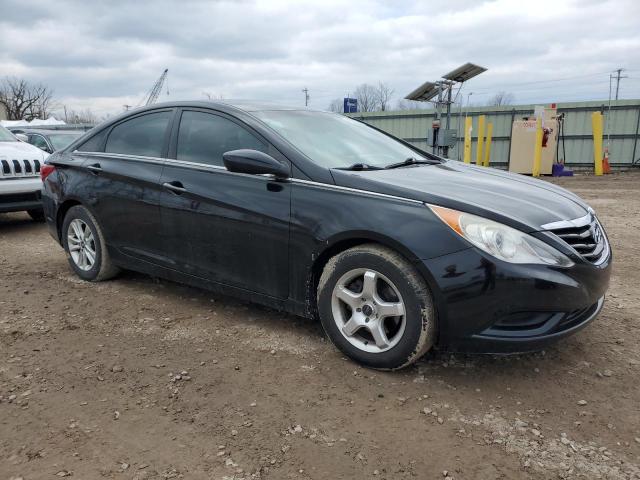 5NPEB4AC6DH769627 - 2013 HYUNDAI SONATA GLS BLACK photo 4