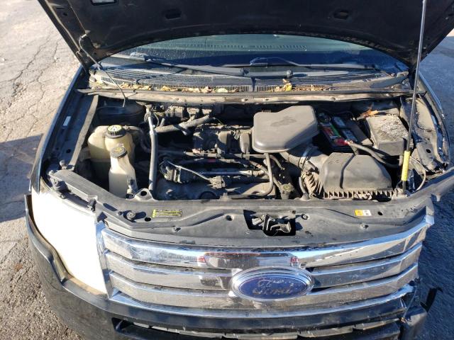 2FMDK38C78BA07495 - 2008 FORD EDGE SEL BLACK photo 12