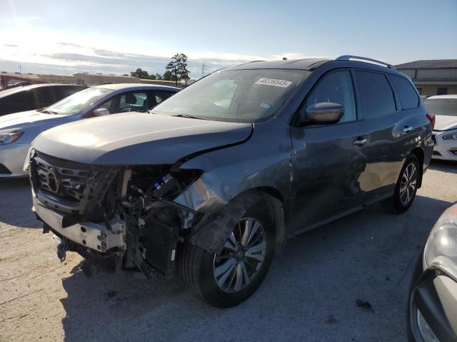 5N1DR2MN0KC635029 - 2019 NISSAN PATHFINDER S GRAY photo 1