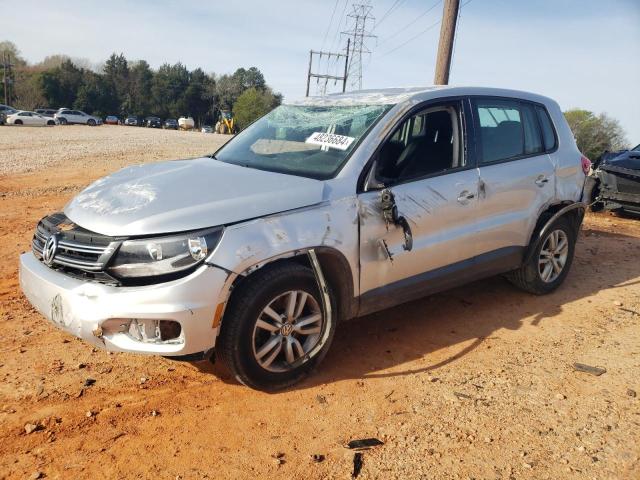 WVGAV3AXXEW622690 - 2014 VOLKSWAGEN TIGUAN S SILVER photo 1