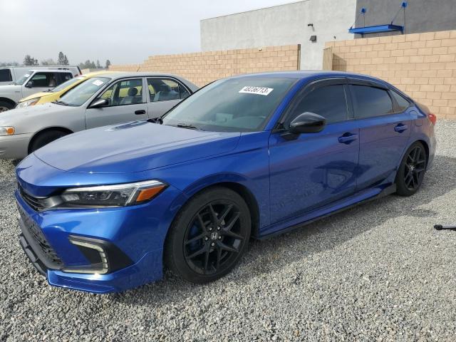 2HGFE2F54NH546959 - 2022 HONDA CIVIC SPORT 蓝色 照片 1