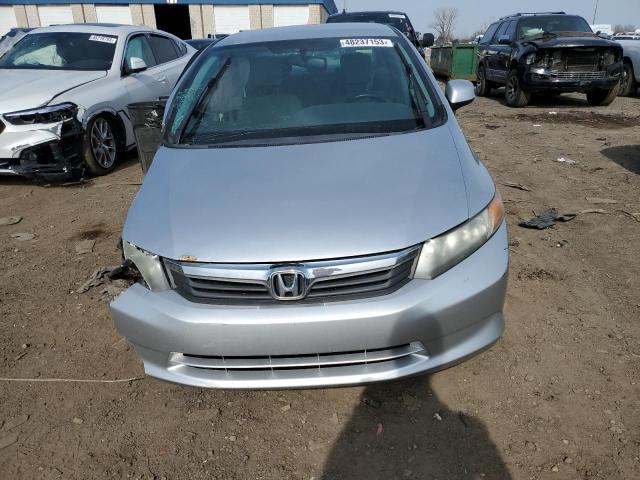 19XFB2F50CE006010 - 2012 HONDA CIVIC LX SILVER photo 5