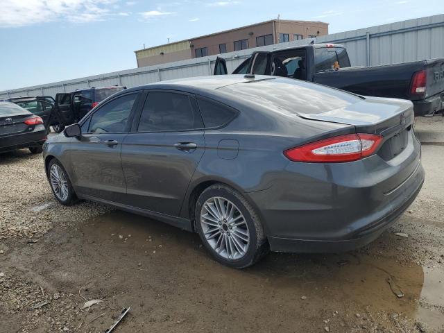 1FA6P0H71F5121371 - 2015 FORD FUSION SE GRAY photo 2