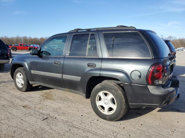 1GNDT13S732341472 - 2003 CHEVROLET TRAILBLAZE GRAY photo 2