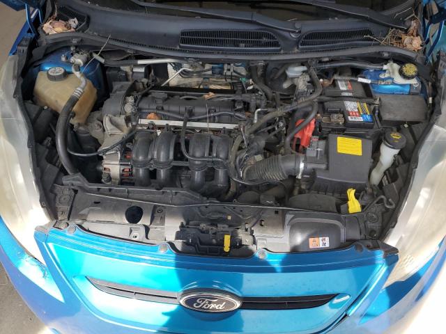 3FADP4EJ2DM118193 - 2013 FORD FIESTA SE BLUE photo 11