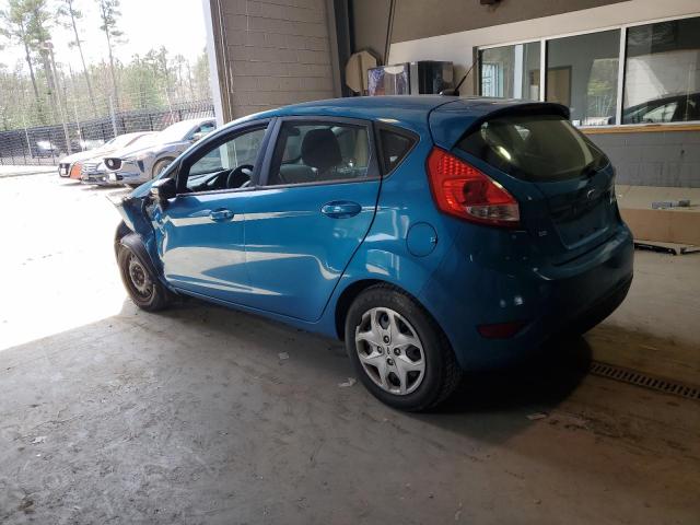 3FADP4EJ2DM118193 - 2013 FORD FIESTA SE BLUE photo 2