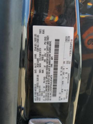 5LMCJ3D97HUL51473 - 2017 LINCOLN MKC RESERVE შავი ფოტო 13