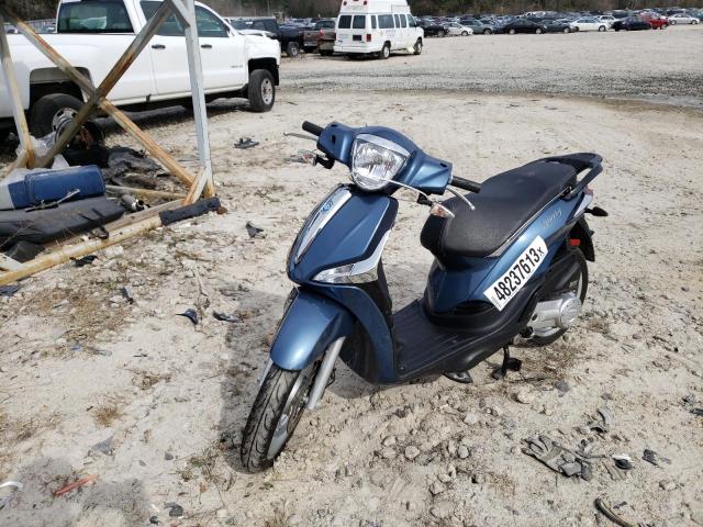 ZAPC546B5M7001512 - 2021 VESPA PIAGGIO BLUE photo 2