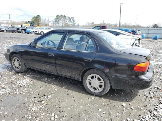 1Y1SK5280XZ436769 - 1999 CHEVROLET GEO PRIZM BASE BLACK photo 2