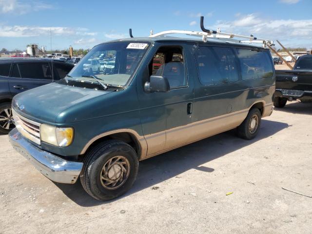 1FMEE11H2THB04993 - 1996 FORD ECONOLINE E150 GREEN photo 1