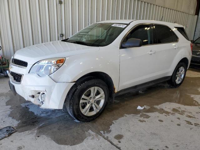 1GNALAEK0FZ126284 - 2015 CHEVROLET EQUINOX LS WHITE photo 1