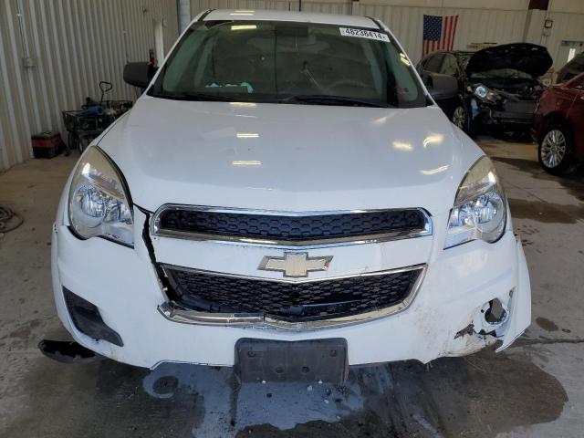 1GNALAEK0FZ126284 - 2015 CHEVROLET EQUINOX LS WHITE photo 5