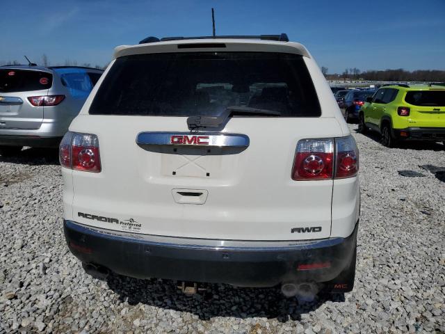 1GKKVRED5BJ189367 - 2011 GMC ACADIA SLT-1 WHITE photo 6