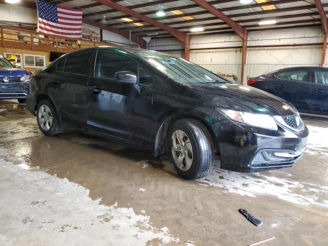 19XFB2F58EE027013 - 2014 HONDA CIVIC LX BLACK photo 4