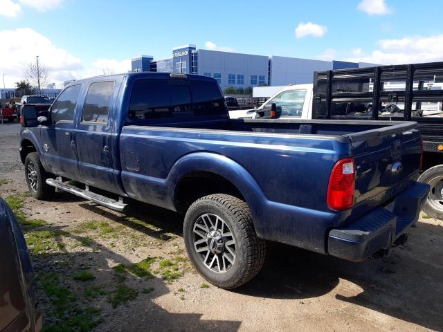 1FT8W3BT9GEC57018 - 2016 FORD F350 SUPER DUTY BLUE photo 2