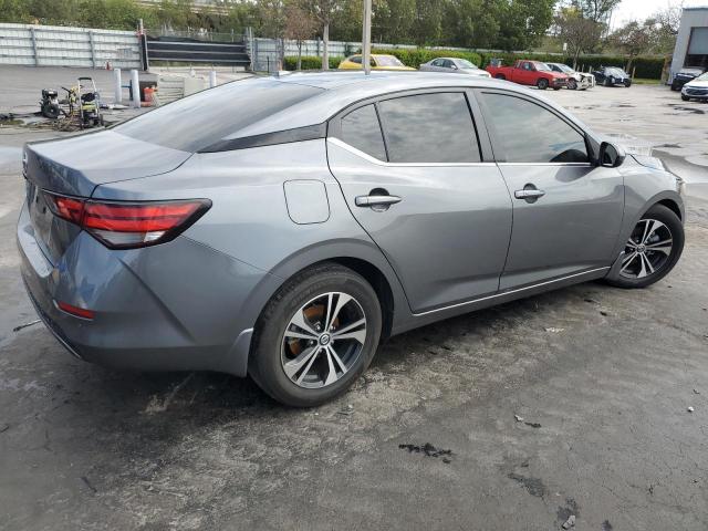 3N1AB8CV4MY239828 - 2021 NISSAN SENTRA SV GRAY photo 3