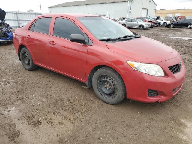 2T1BU4EE9AC393870 - 2010 TOYOTA COROLLA BASE RED photo 4